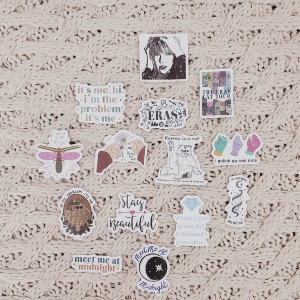 Taylor Swift Swiftie Stickers Pack- Free With 30+ Add On